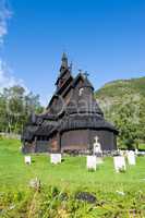 Stabkirche Borgund, Sogn og Fjordane, Norwegen