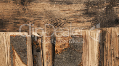 Fire wood background