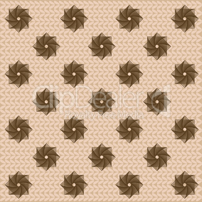 Knitted background brown