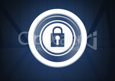 Security lock icon