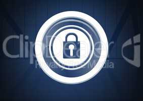 Security lock icon