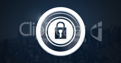 Security lock icon