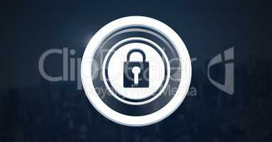 Security lock icon