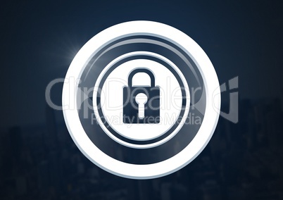 Security lock icon