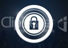 Security lock icon