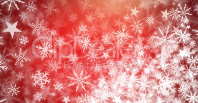 Snowflake Christmas pattern