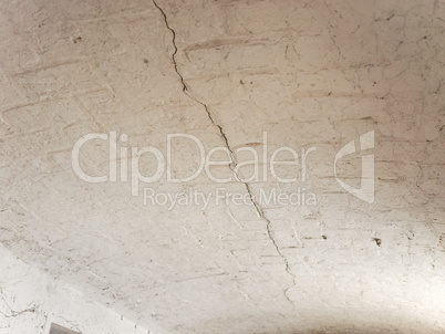 cracked vault ceiling