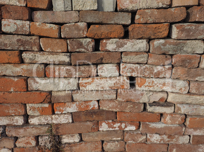 ancient brick wall background