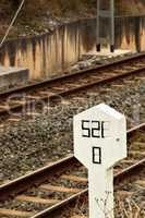 Railway signal.