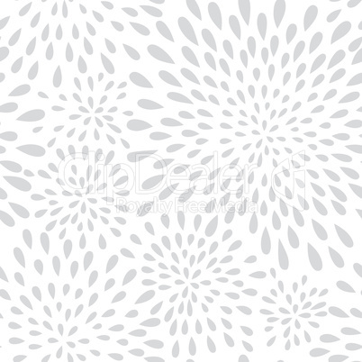 Abstract firework splash dot seamless pattern. Swirl floral peta