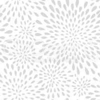 Abstract firework splash dot seamless pattern. Swirl floral peta