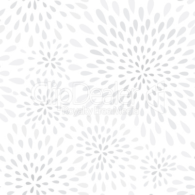 Abstract firework splash dot seamless pattern. Swirl floral peta