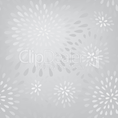 Abstract firework splash dot seamless pattern. Swirl floral peta