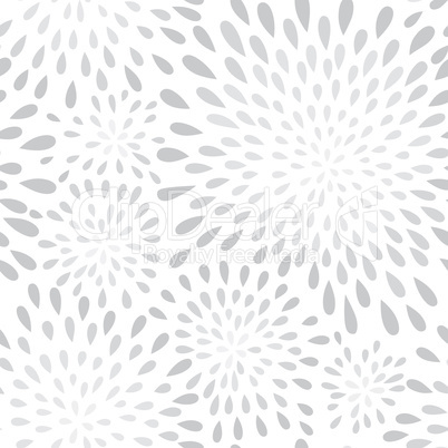Abstract firework splash dot seamless pattern. Swirl floral peta