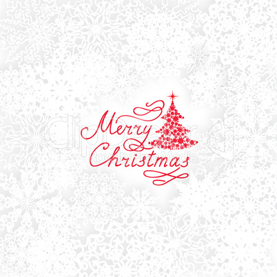 Christmas background. Doodle winter Christmas holiday greeting c