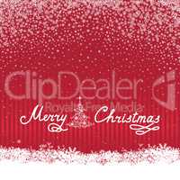 Christmas snow background. Holiday greeting card