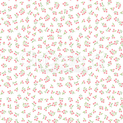 Floral white pattern. Flower seamless background. Flourish ornament