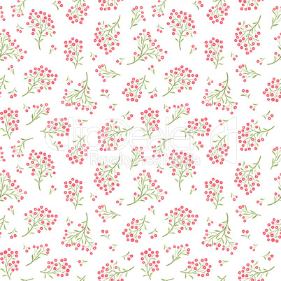 Floral pattern. Flower seamless background.