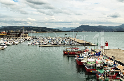 Santona harbour.