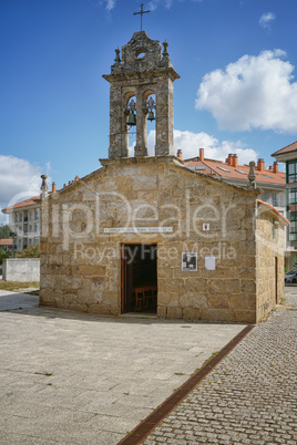 Kapelle im Vorort von Santiago de Compostela, Galicien, Spanien