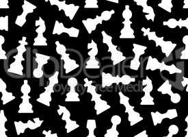 Seamless chess pieces