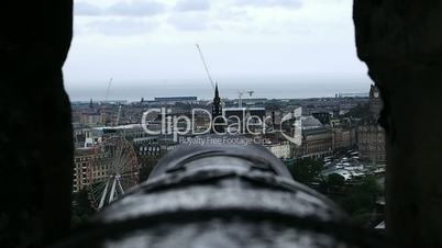 Panorama from a cannon