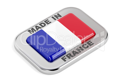 Made in France, silver badge