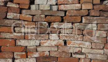 ancient brick wall background