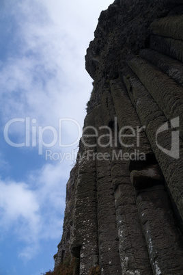 Giant Causewa mountain with blue sky