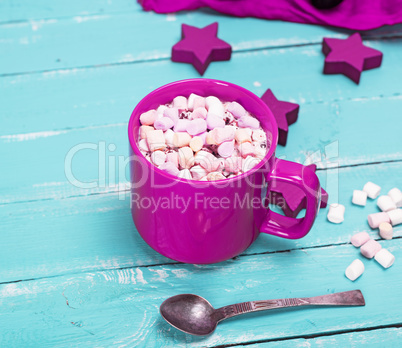 hot chocolate with marshmallow