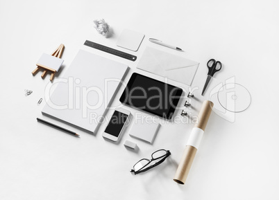 Blank corporate stationery