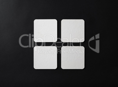 Square blank coasters