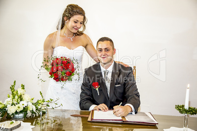 bride and groom