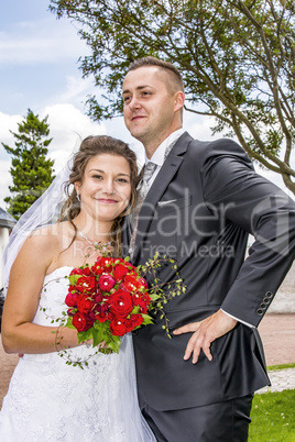 bride and groom