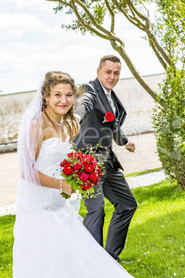 bride and groom