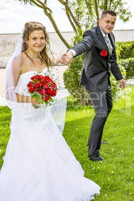 bride and groom