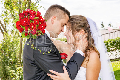 bride and groom