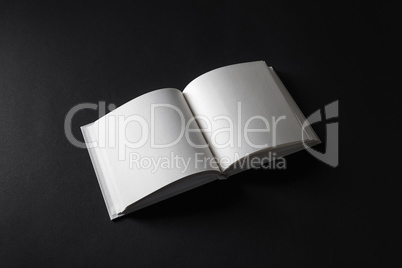 Blank square book