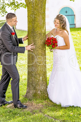 bride and groom