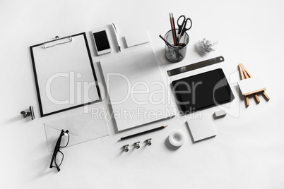 Blank stationery set