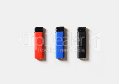 Plastic gas lighters