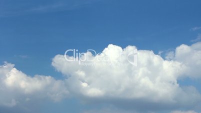 White Fluffy Clouds In The Sky