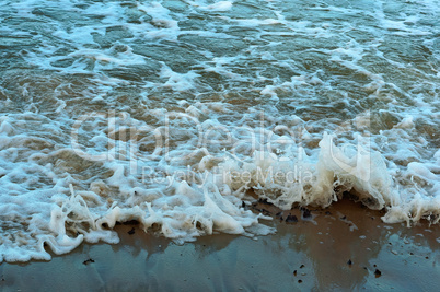 a small wave of the sea, the Baltic sea waves, seascape