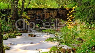 Romantisches Bodetal bei Braunlage im Harz