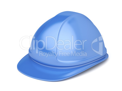 Plastic safety helmet