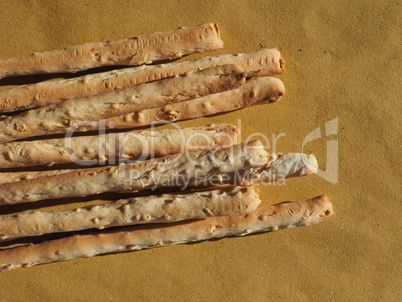 Italian breadsticks grissini