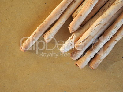 Italian breadsticks grissini