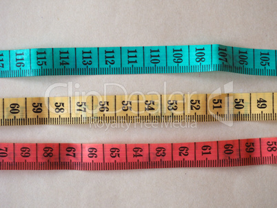 tailor meter ruler