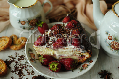 Still life with pastries