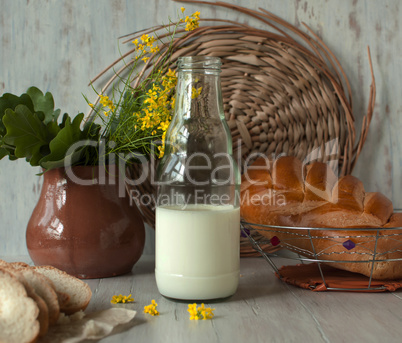 Still life with products.